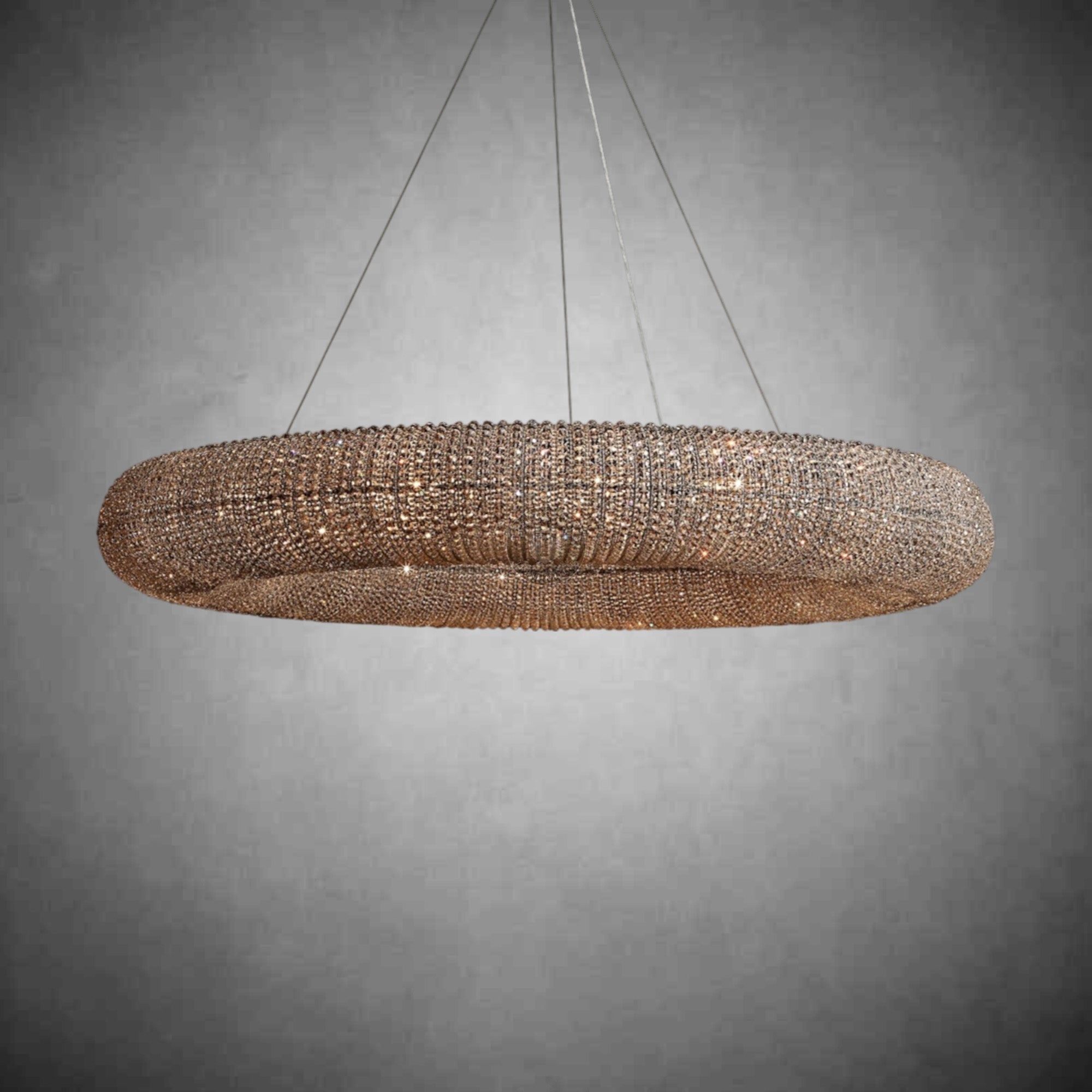 Patrick Clear Round Chandelier