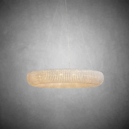 Patrick Clear Round Chandelier
