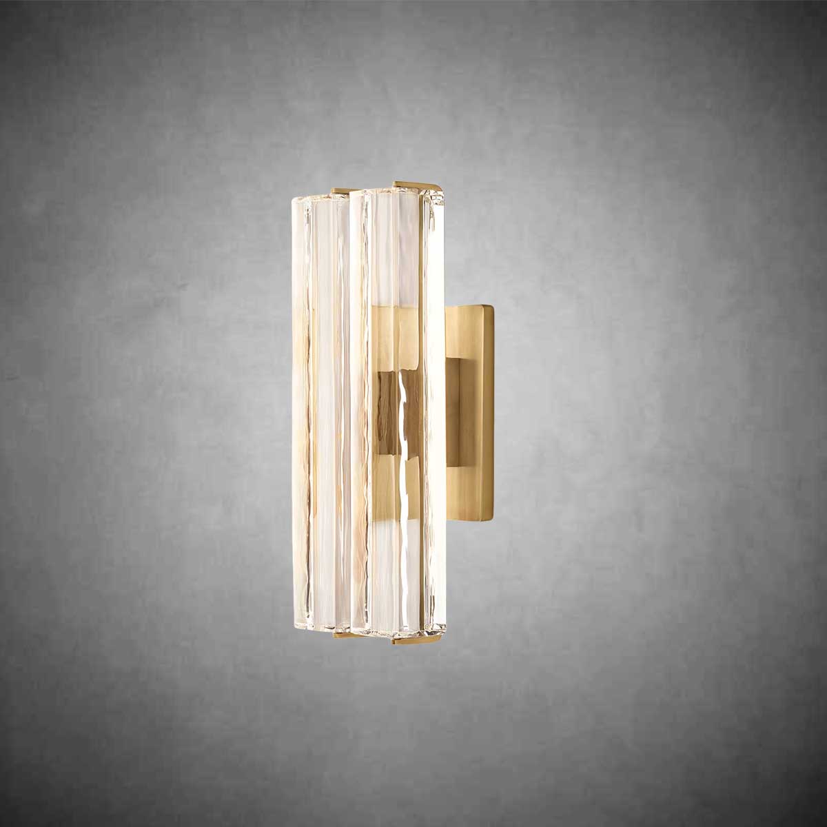 Audubom Crystal Double Sconce