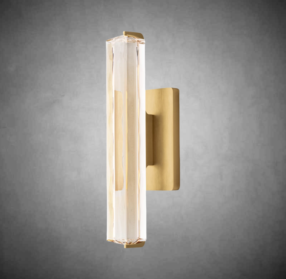 Audubom Crystal Single Sconce