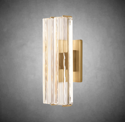 Audubom Crystal Double Sconce