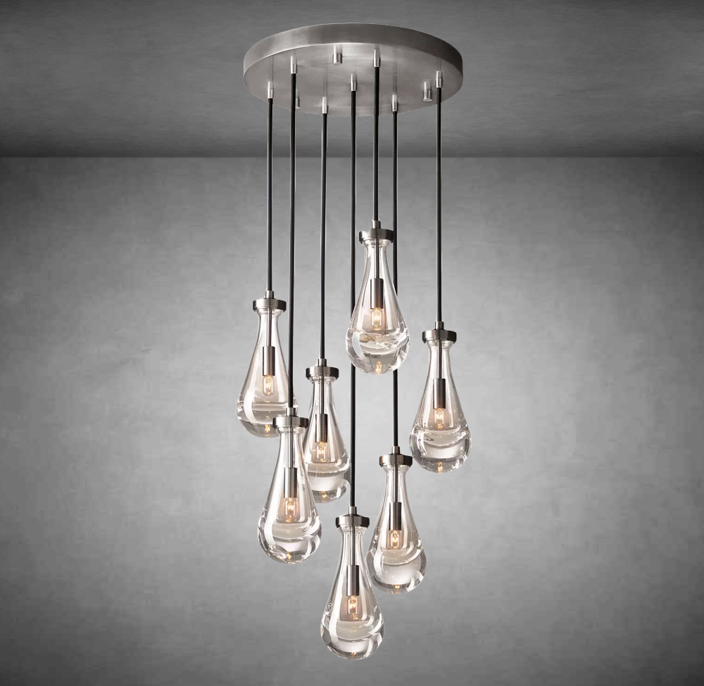 Raindrop  Round Chandelier