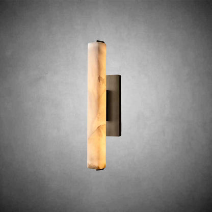 Audubom Alabaster Single Sconce