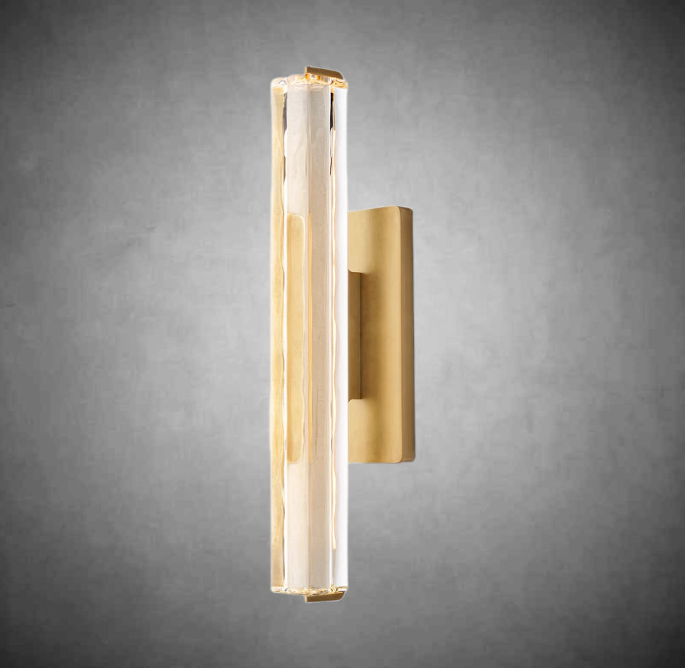 Audubom Crystal Single Sconce