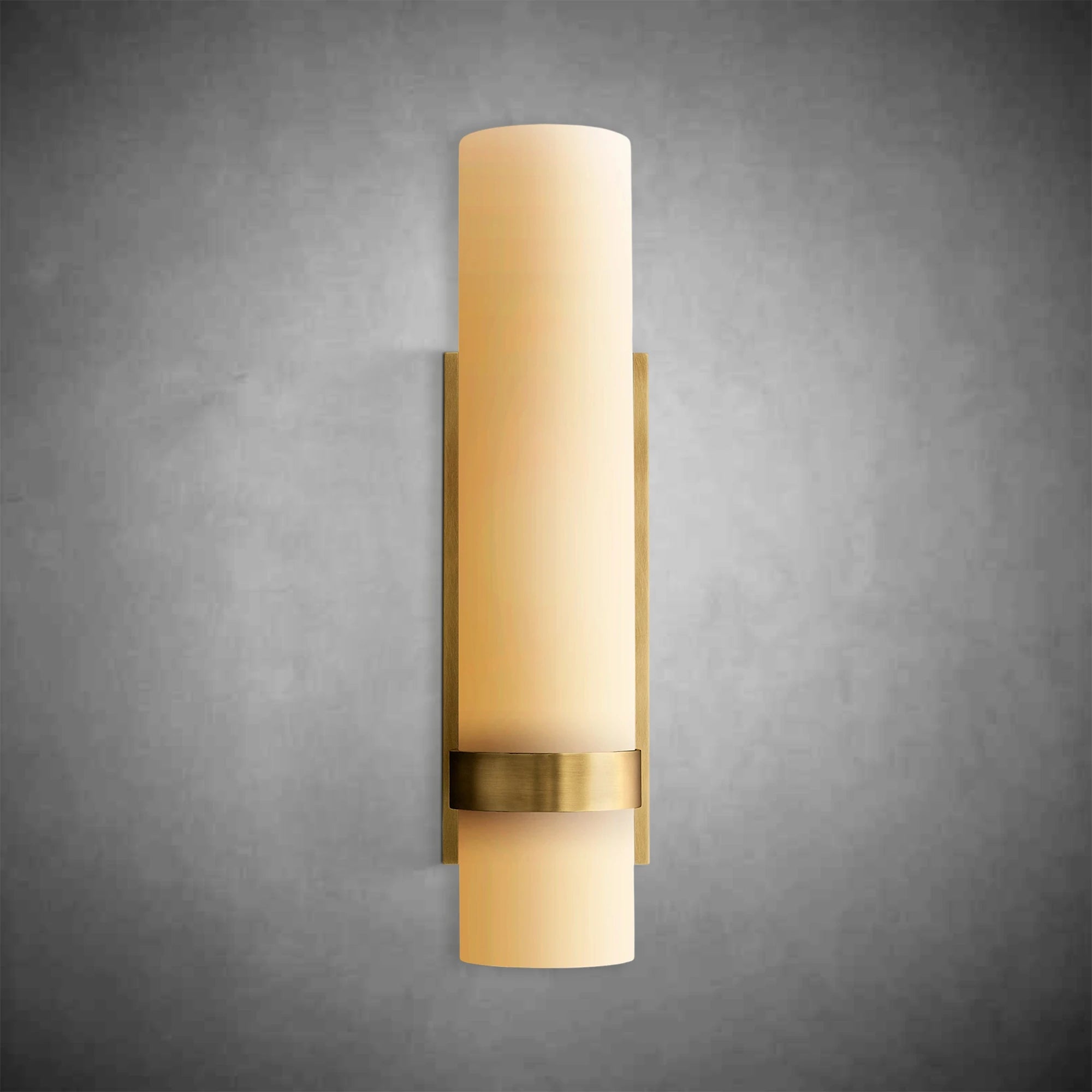 Ravel Milk Glass Sconce