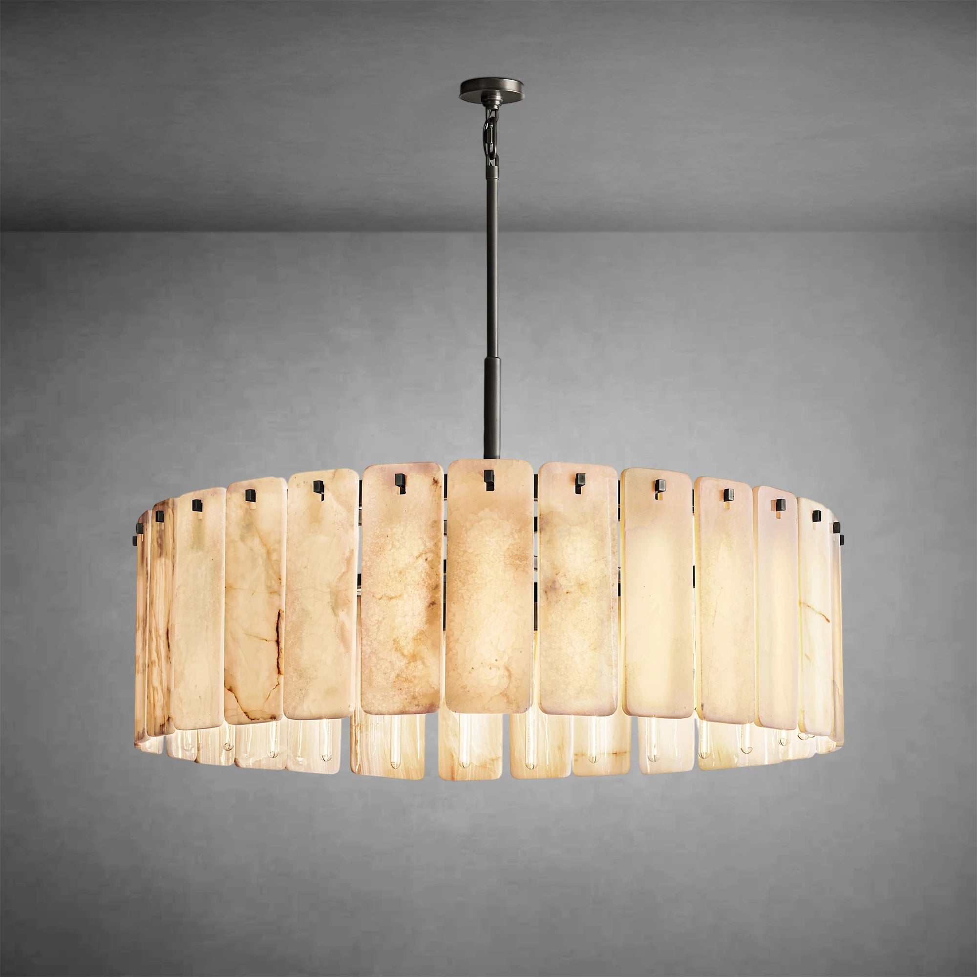 Calamette Onyx Round Chandelier