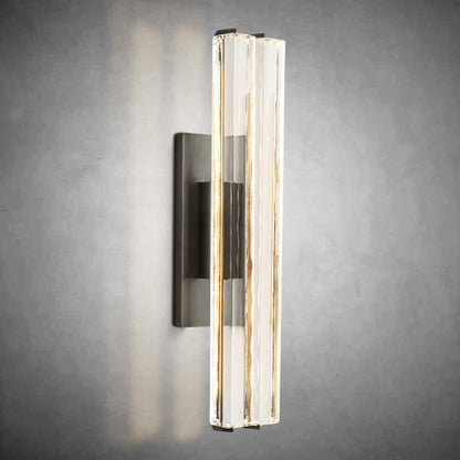 Audubom Crystal Double Sconce