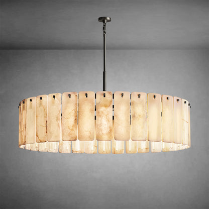 Calamette Onyx Round Chandelier