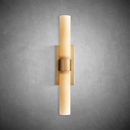 Ravel Milk Glass Sconce