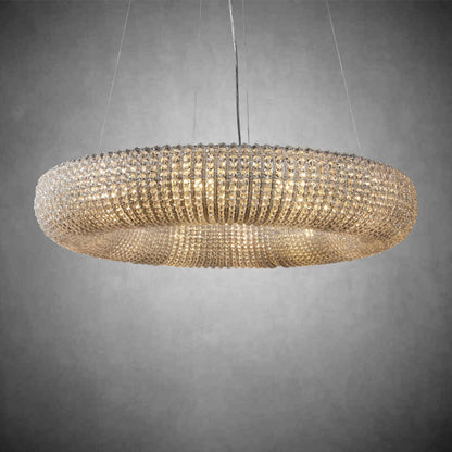 Patrick Clear Round Chandelier
