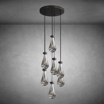 Raindrop  Round Chandelier