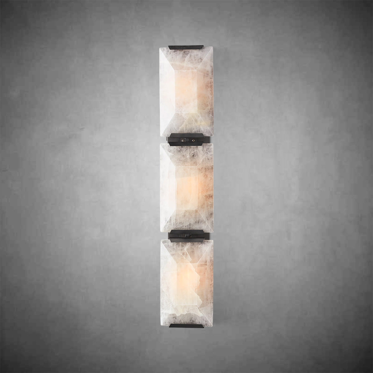 Harley Calcite Triple Sconce