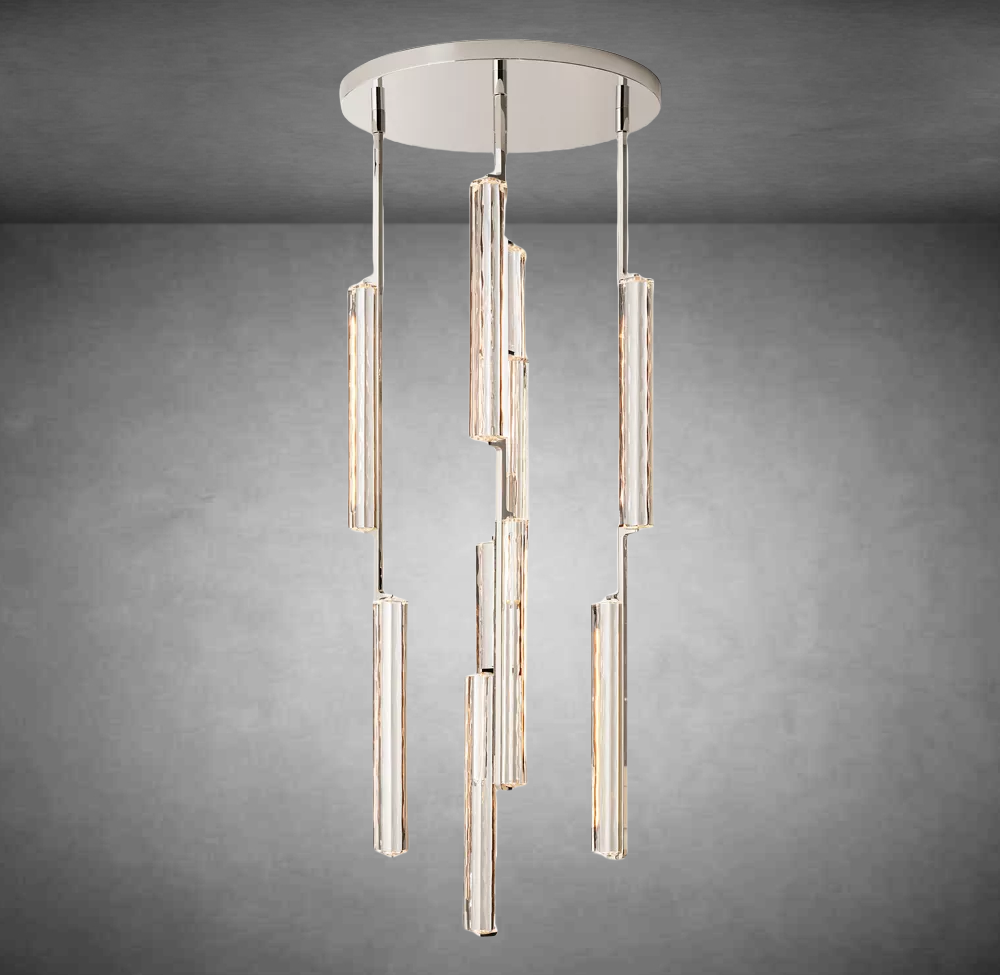 Audubom Crystal Round Chandelier