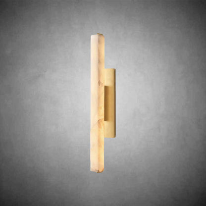 Audubom Alabaster Single Sconce