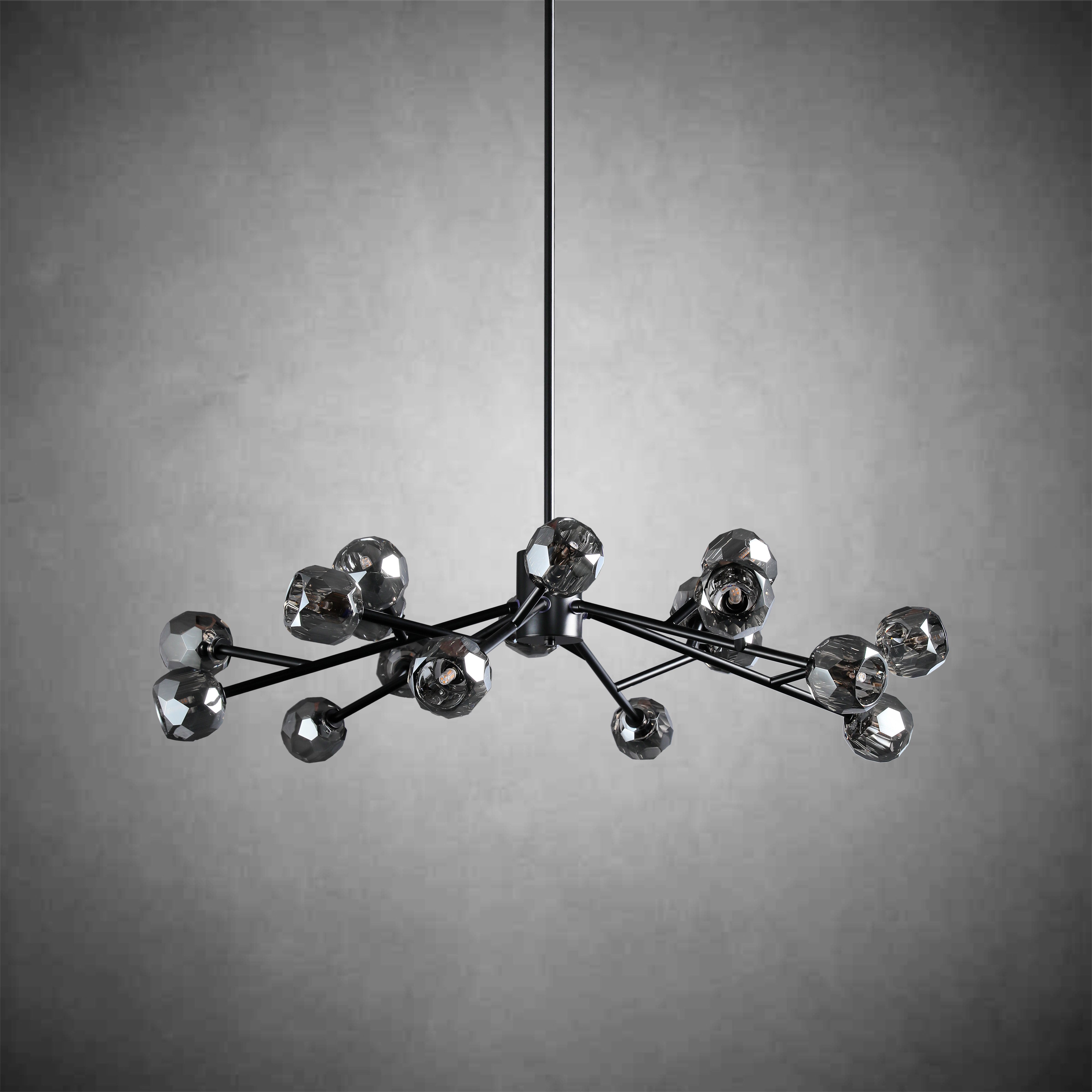 Boulo De Cristal Glass Round Chandelier