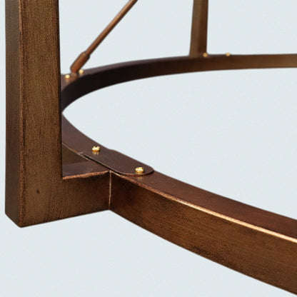 Modern Metal Ring with 8-Light Candle-Style Design Chandelier