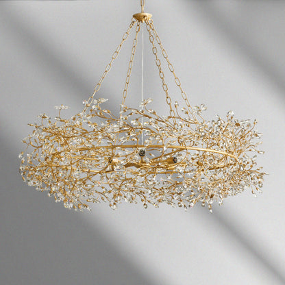 Fiore Crown Chandelier