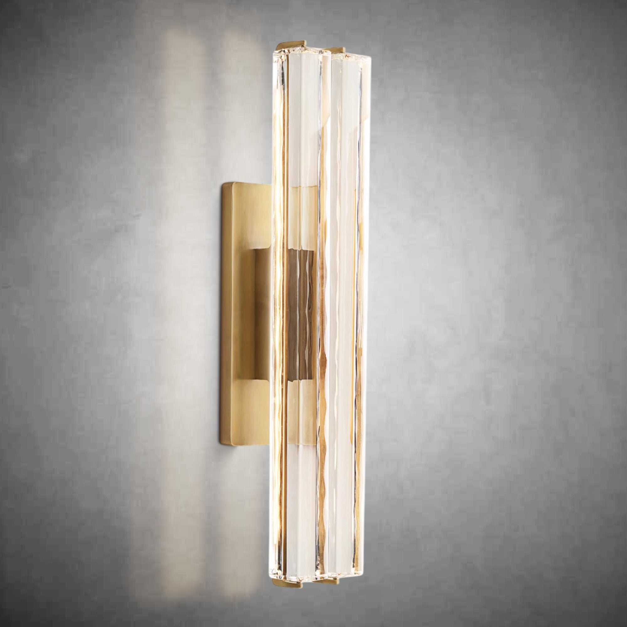 Audubom Crystal Double Sconce