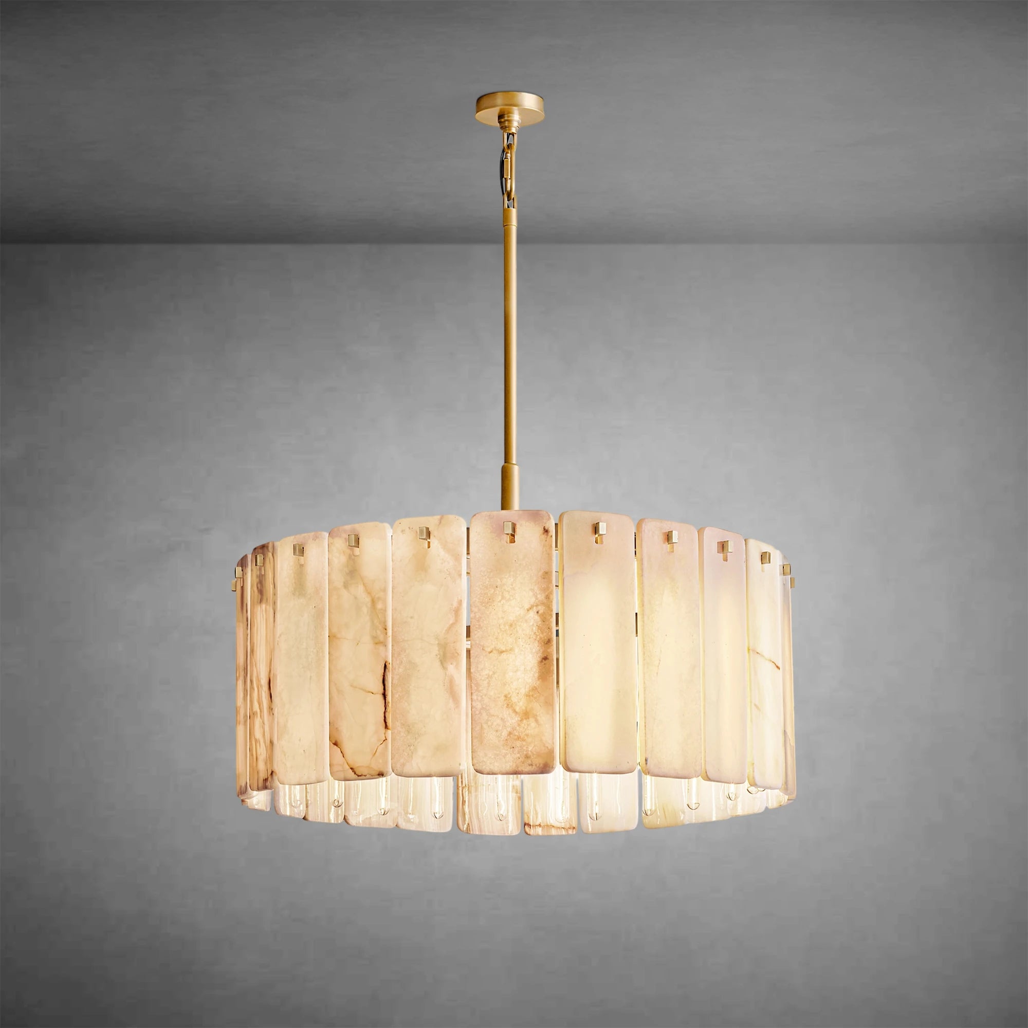 Calamette Onyx Round Chandelier