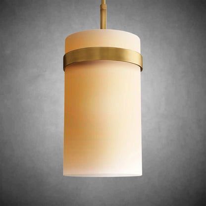 Ravel Milk Glass Pendant