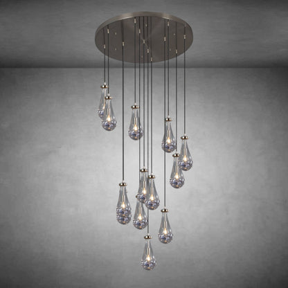 Raindrop  Round Chandelier