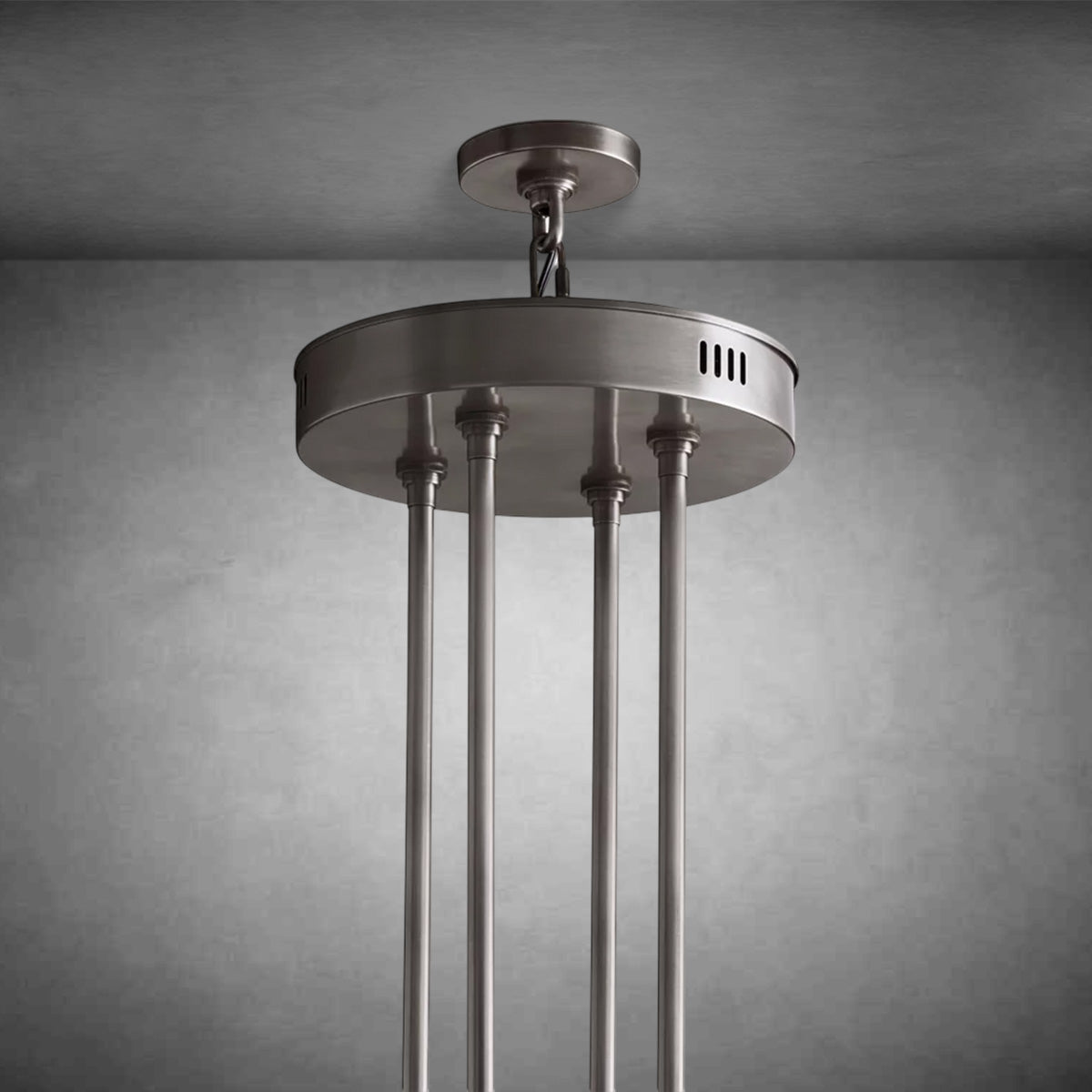 Reger Round Two-Tier Chandelier