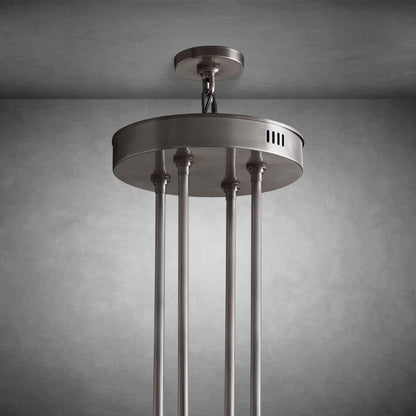 Reger Round Two-Tier Chandelier