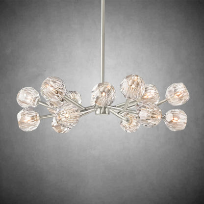 Boulo De Cristal Glass Round Chandelier