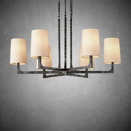 Wrought Round Chandelier