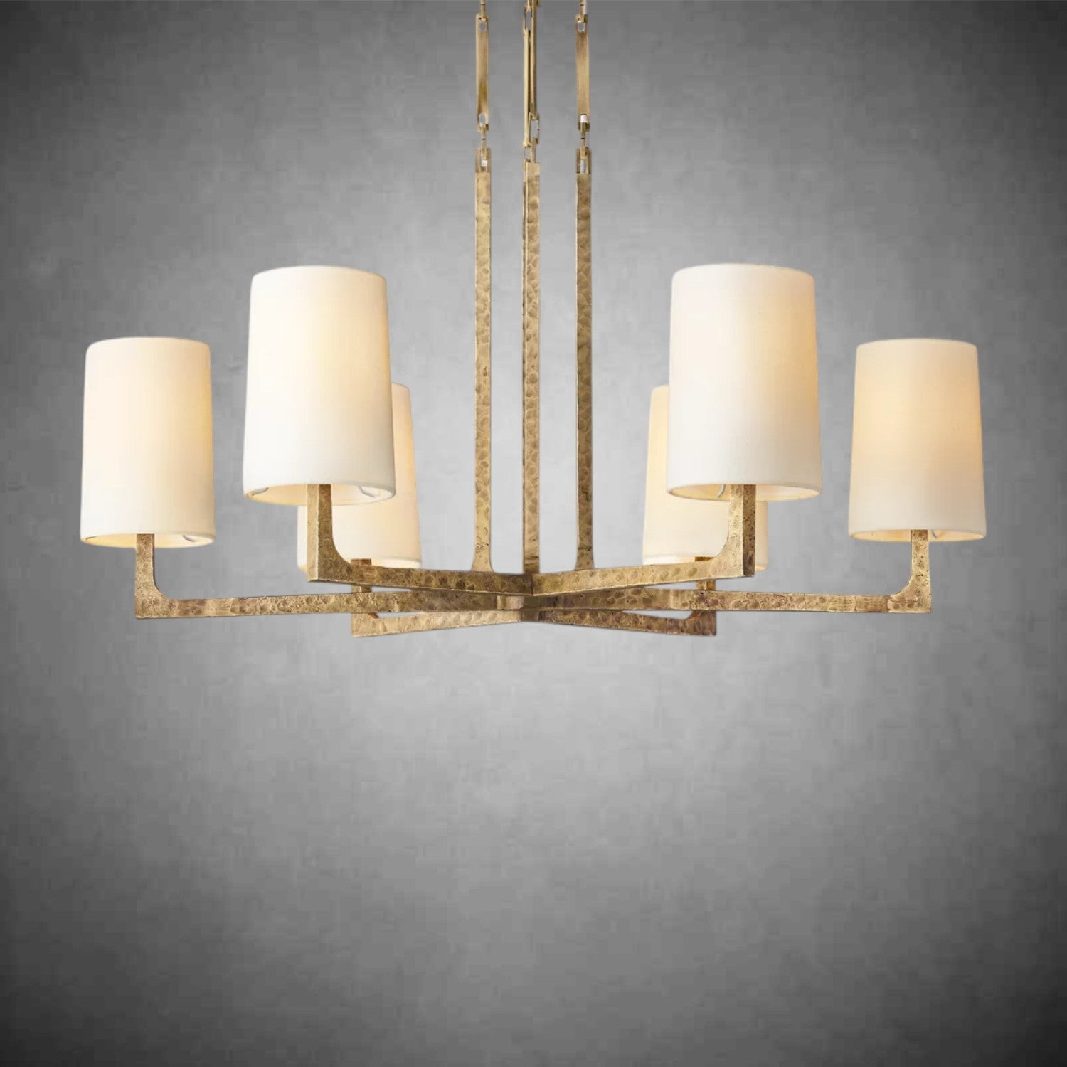 Wrought Round Chandelier