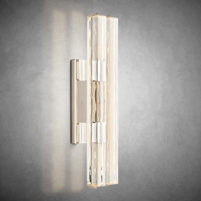 Audubom Crystal Double Sconce