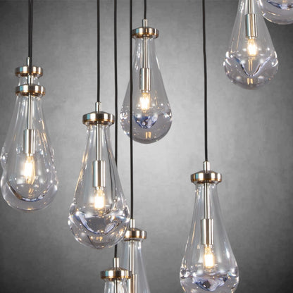 Raindrop  Round Chandelier
