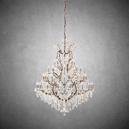 Evan Crystal Round Chandelier