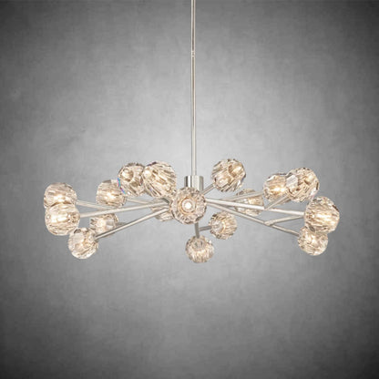 Boulo De Cristal Glass Round Chandelier
