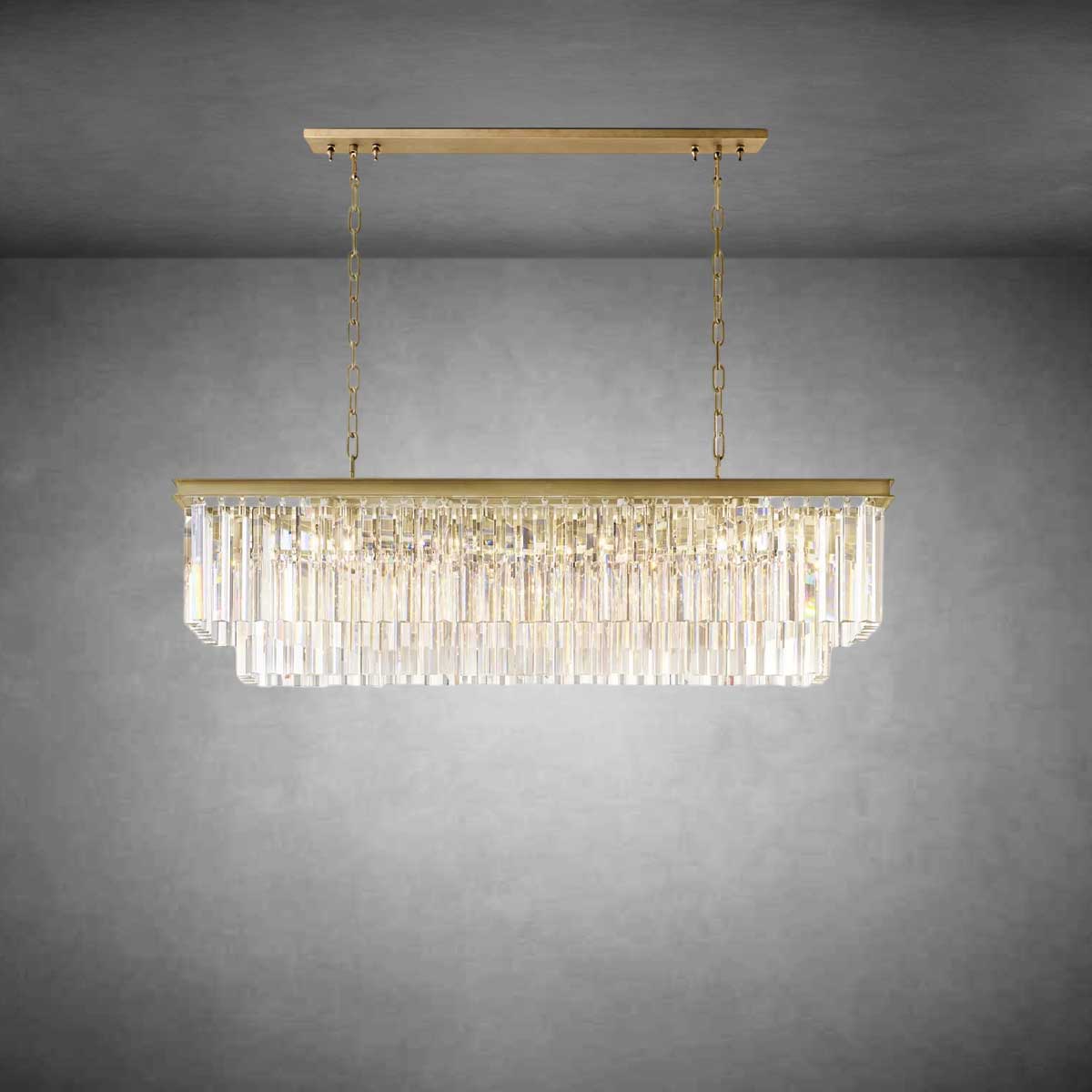 Amelia Rectangular Chandelier