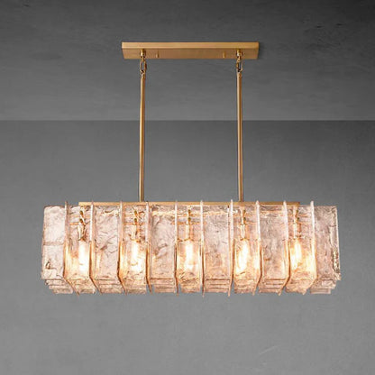 Latice Rectangular Chandelier