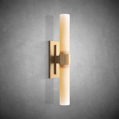 Ravel Milk Glass Sconce