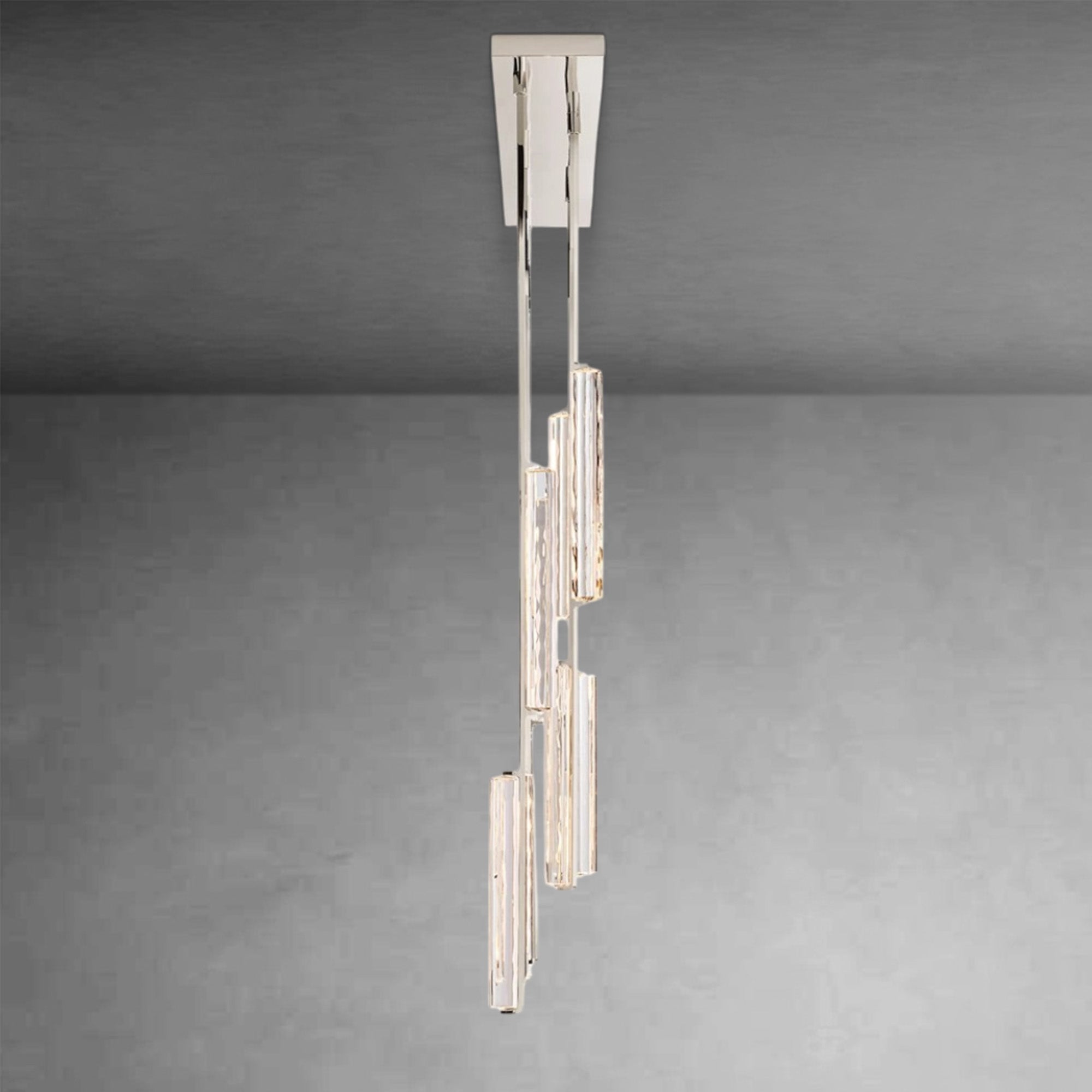 Audubom Crystal Linear Chandelier