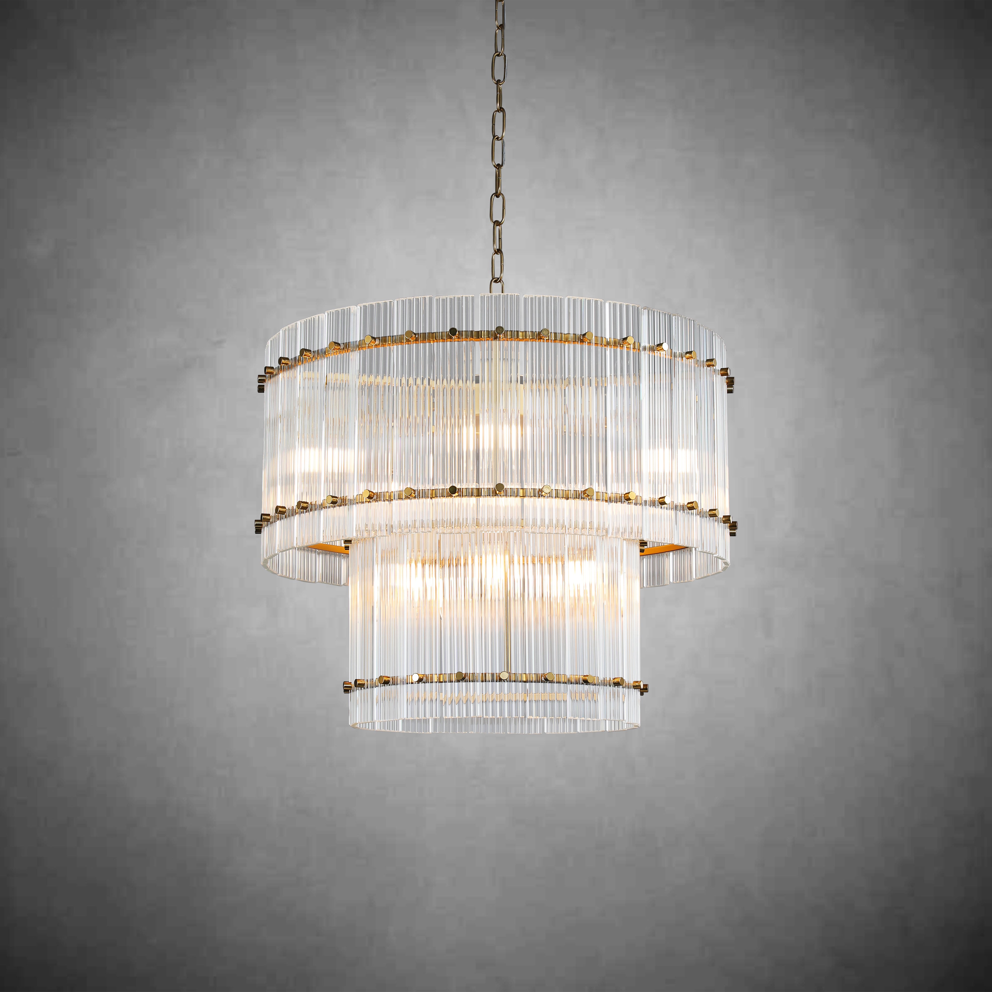Marino Two-Tier Round Chandelier