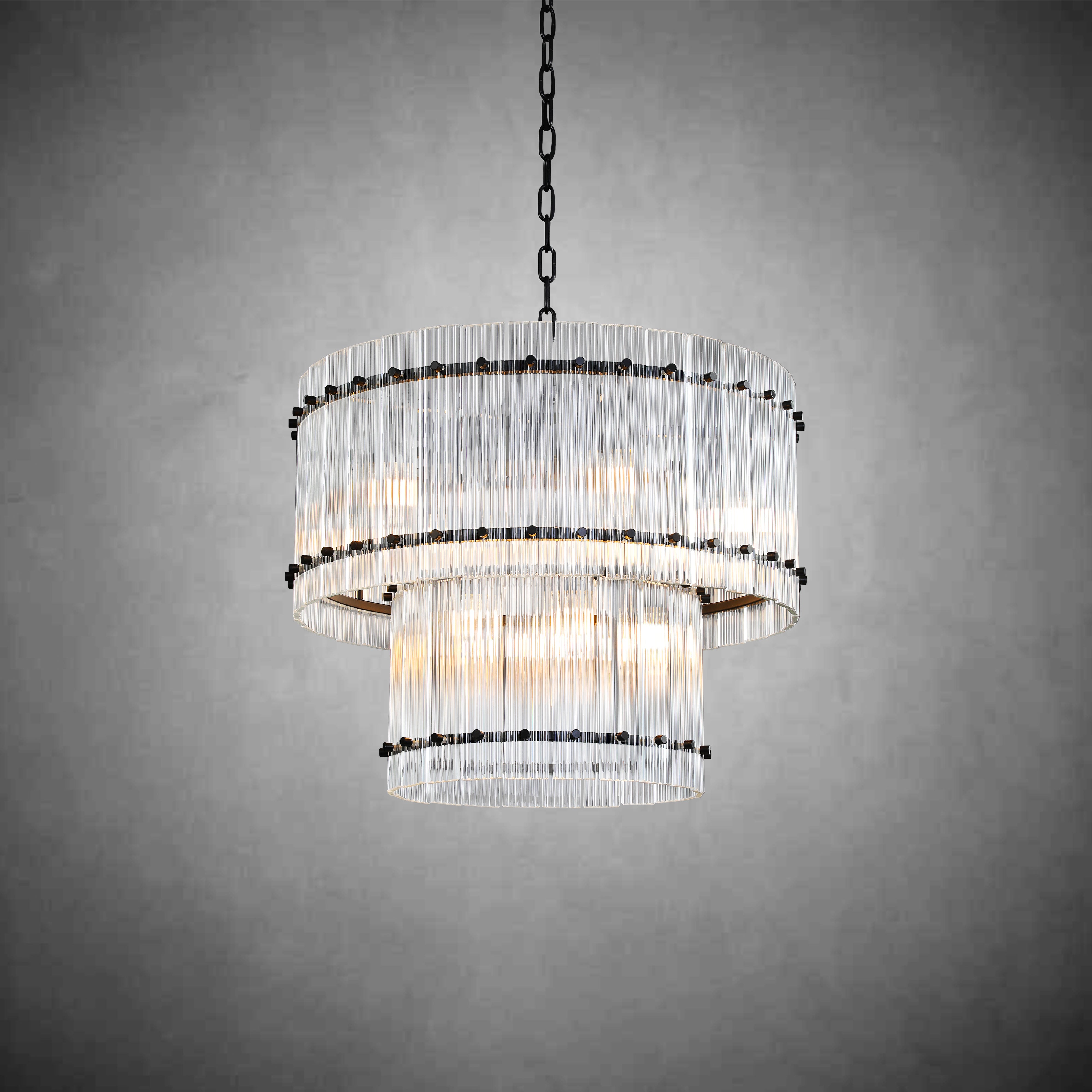 Marino Two-Tier Round Chandelier
