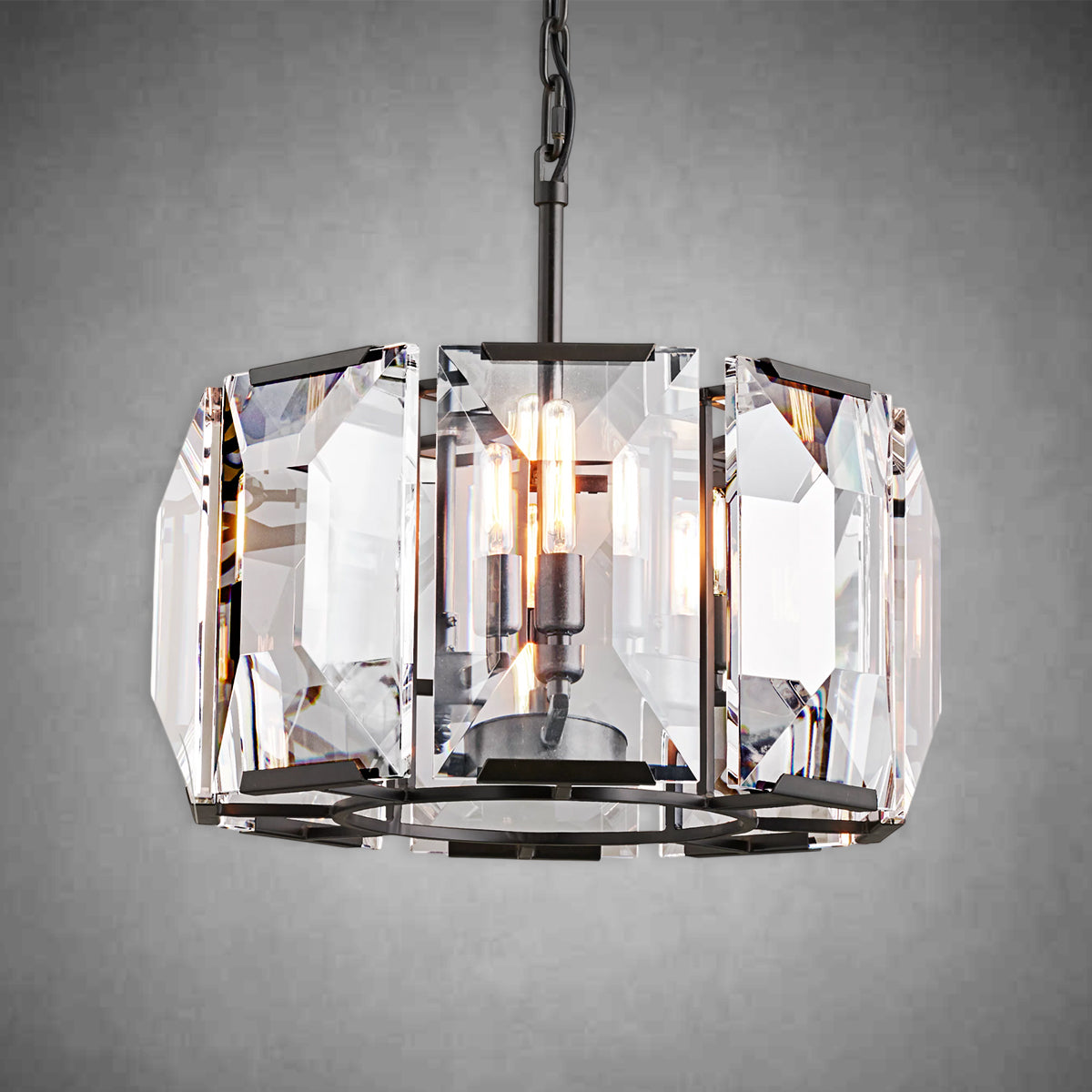 Harley Crystal Round Chandelier