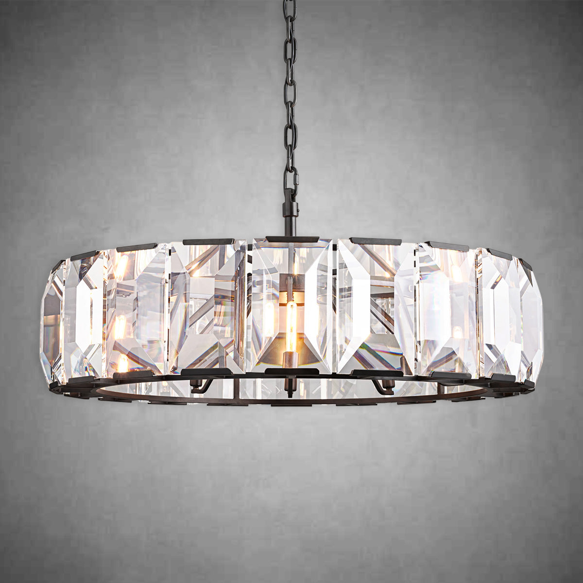 Harley Crystal Round Chandelier