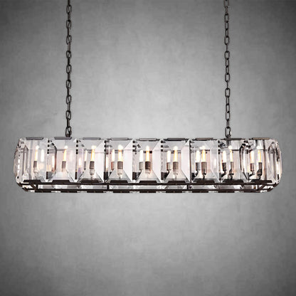 Harley Crystal Rectangular Chandelier