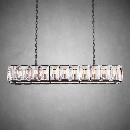 Harley Crystal Rectangular Chandelier
