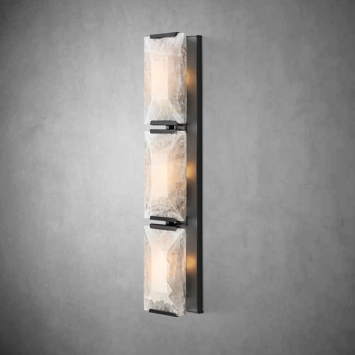Harley Calcite Triple Sconce