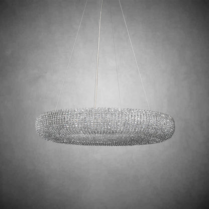 Patrick Clear Round Chandelier