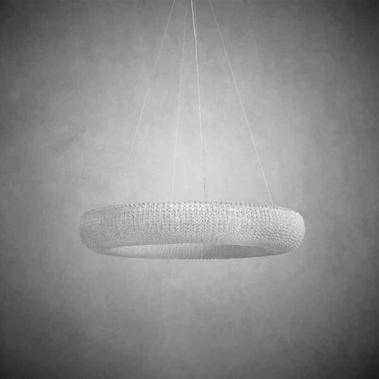 Patrick Clear Round Chandelier