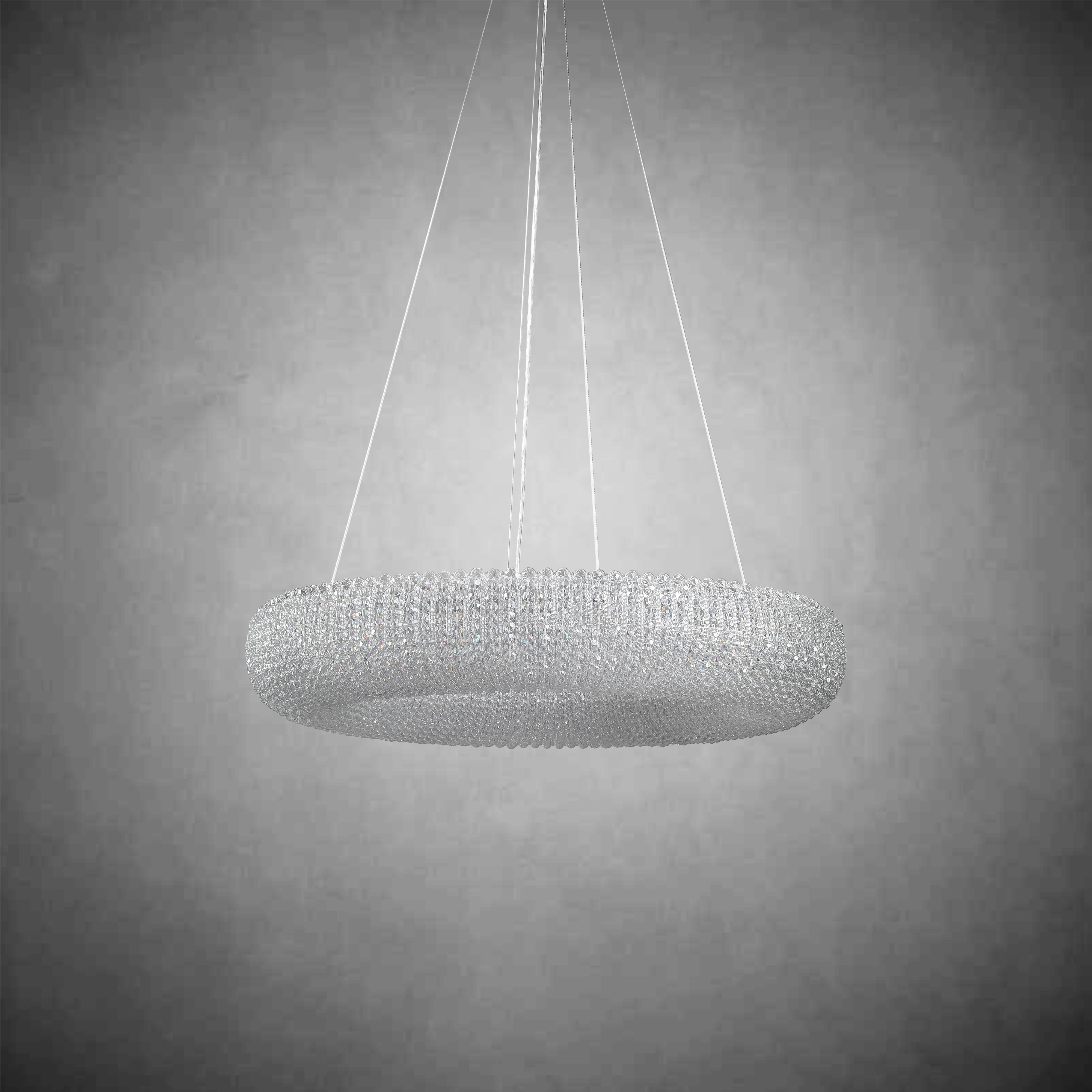 Patrick Clear Round Chandelier