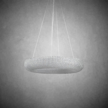 Patrick Clear Round Chandelier