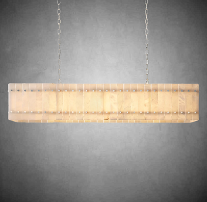 Marino Alabaster Linear Chandelier